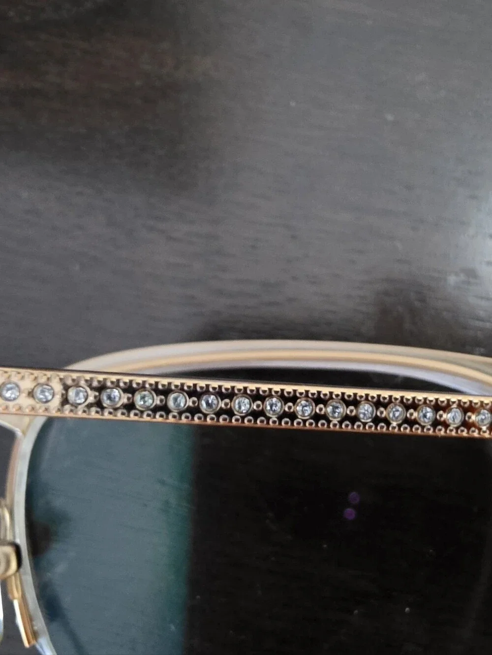 VOGUE Women's Semi-Rim Cat-Eye Eyeglasses in Rose Gold